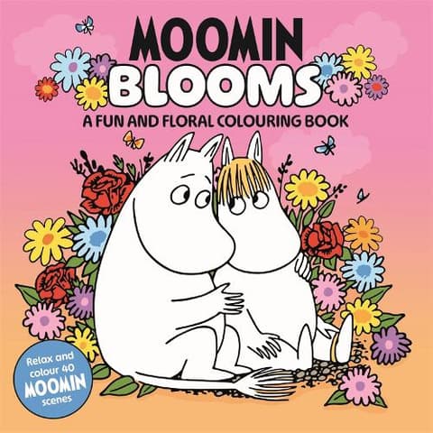 Moomin Blooms: A Fun and Floral Colouring Book