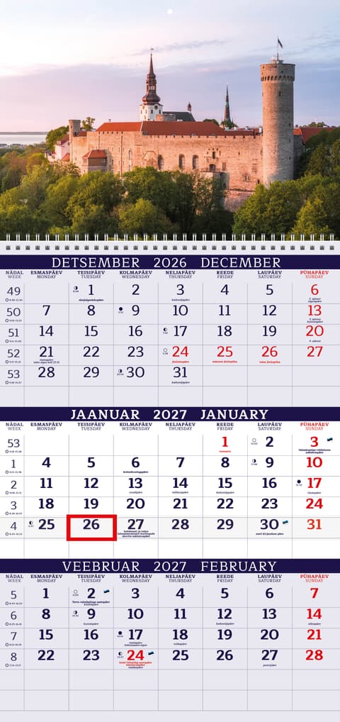 2027 Trio kalender  297x420