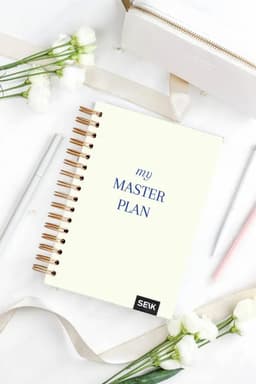 Tegude Kalender märkmik - my master plan 26/27 (suur- spiraaliga)