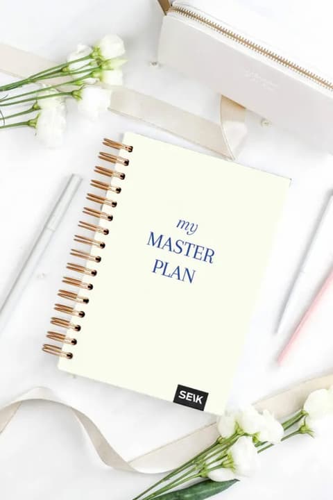 Tegude Kalender märkmik - my master plan 26/27 (suur- spiraaliga)