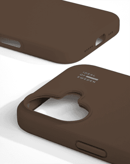 Silicone Case iPhone 16 - Mocha Mousse