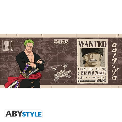 Kruus ONE PIECE - 460 ml - "Zoro Wanted"