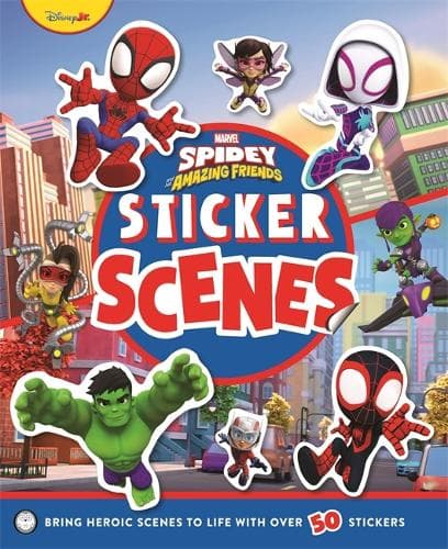 Marvel Spidey and his Amazing Friends: Sticker Scenes: Create your own heroic scenes