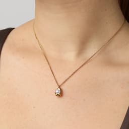 Kaelakee Timi Ilse - Pearl, Gold