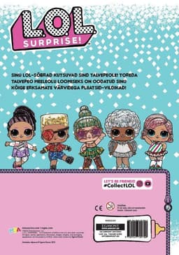 L.O.L  Surprise. Talvepidu värvimisraamat