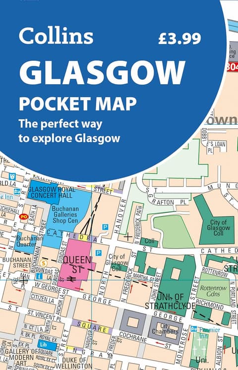 Glasgow Pocket Map: The perfect way to explore Glasgow