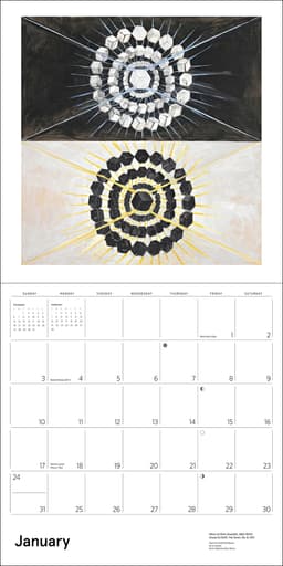 Seinakalender 2027 Hilma af Klint: Original Abstraction