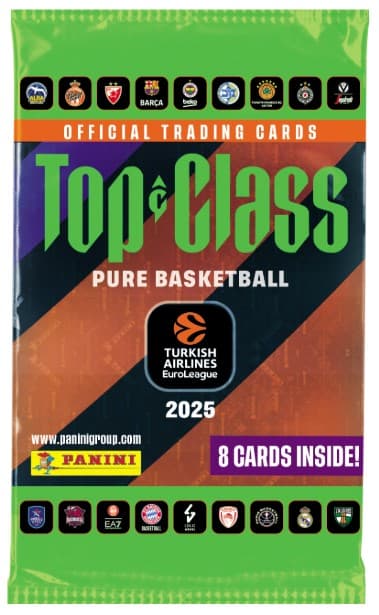 Korvpallikaardid - Euroleague Top Class 2025 Kogumiskaardid