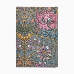 2027 Paperblanks Märkmik 12-kuud Flexis MAXI horizontaalne,Morris Pink Honeysuckle