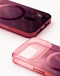 Clear Case iPhone 17 Pro/18 Pro - Cherry Lacquer MagSafe