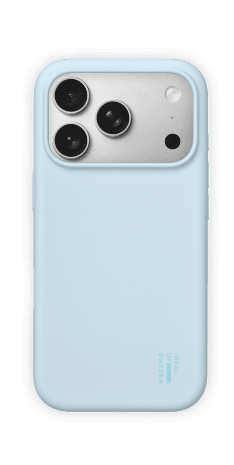 Silicone Case iPhone 17 Pro/18 Pro - Light Blue MagSafe