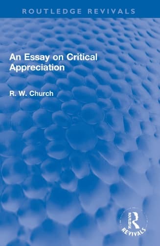 An Essay on Critical Appreciation