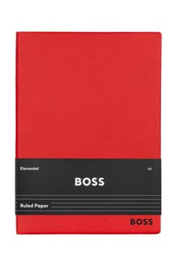 Märkmik A5 BOSS Essential Red, jooneline sisu