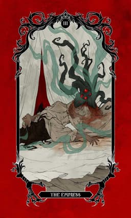 Horror Tarot Deck and Guidebook