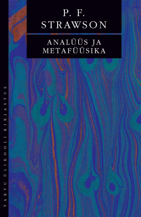 Analüüs ja metafüüsika: sissejuhatus filosoofiasse