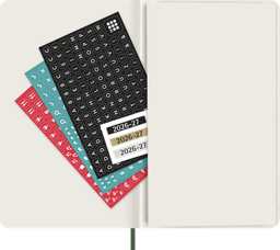 2026/2027 Moleskine Kalendermärkmik 18-kuud, Large