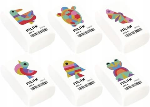 Kustukumm MILAN Animal Geo 3,9x2,3x1,3 cm