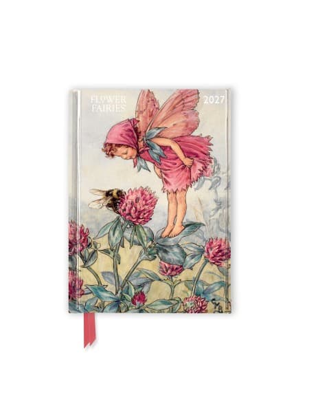 Kalendermärkmik Flower Fairies 2027 Luxury Pocket Diary Planner - Week to View
