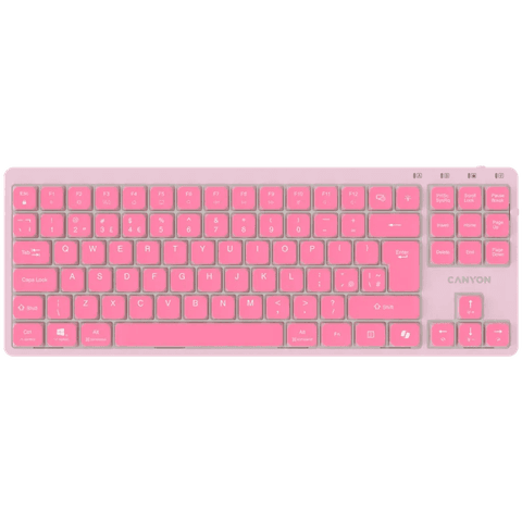 Canyon Mehaaniline Klaviatuur OnType 10, Roosa