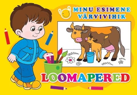 Loomapered. Minu esimene värvivihik