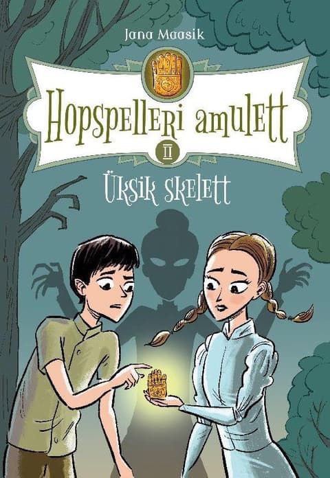 Üksik skelett. Hopspelleri amulett 2