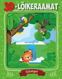3D-lõikeraamat. Džungel