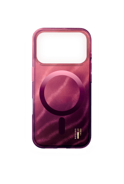 Clear Case iPhone 17 Pro/18 Pro - Cherry Lacquer MagSafe