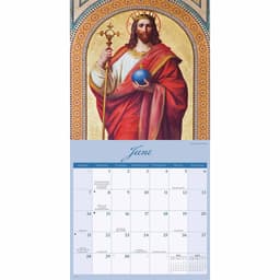 Seinakalender 2026 Jesus Wall