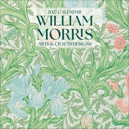 Seinakalender 2027 William Morris: Arts & Crafts Designs