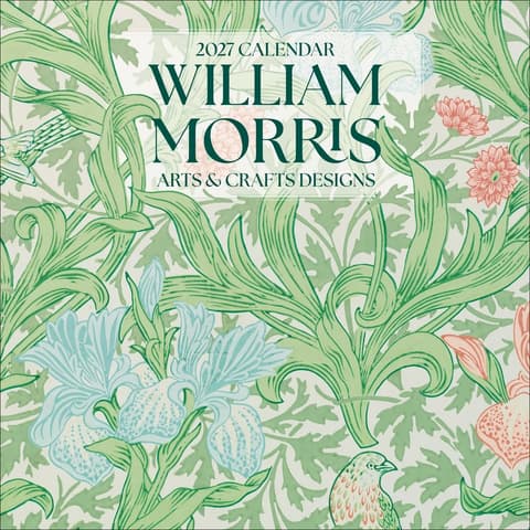 Seinakalender 2027 William Morris: Arts & Crafts Designs