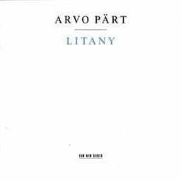 Arvo Pärt - Litany CD
