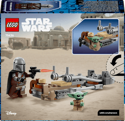 LEGO Star Wars  Mandalorian ja Grogu speeder bike™