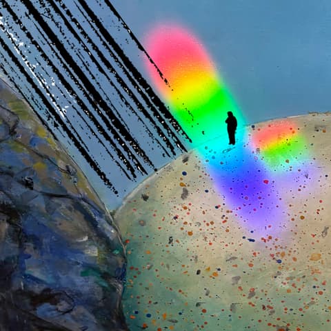LP Ghosts on TV - Iridescent