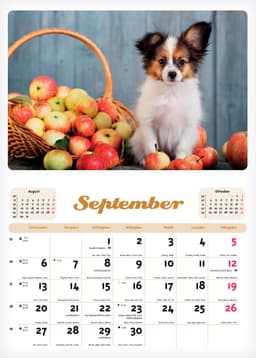 2027 Kutsukalender, avatuna 240 x 330mm, klamberköide