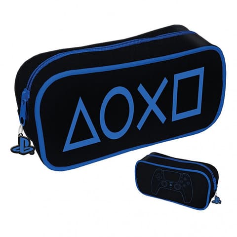 Pinal PLAYSTATION Black & Blue PENCIL CASE
