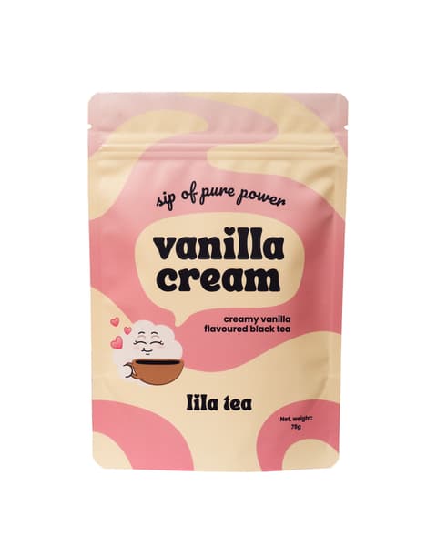 Vanilla Cream – vaniljemaitseline must tee