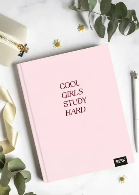 Tegude Kalender märkmik 26/27 cool girls study hard