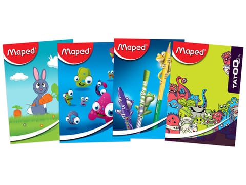 Vihik Maped 12 lehte 16 joont assortii I