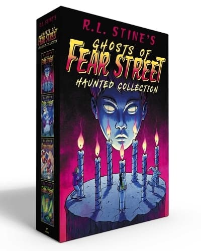 R.L. Stine's Ghosts of Fear Street Haunted Collection (Boxed Set): Hide and Shriek; Who's Been Sleeping in My Grave?; The Attack of the Aqua Apes; Nightmare in 3-D