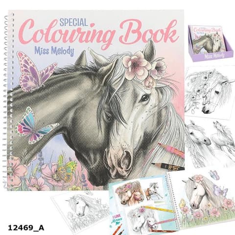 Miss Melody Värvimisraamat Special 2024