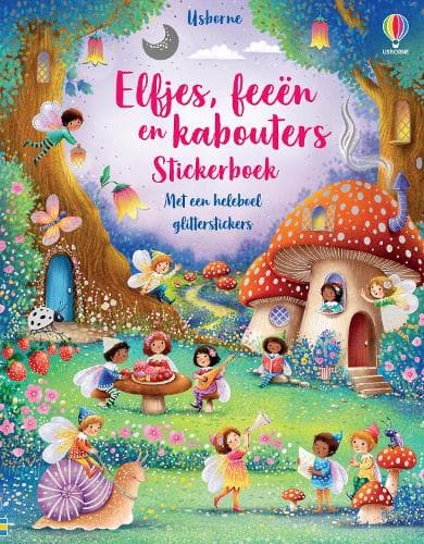 Elfjes, feeën en kabouters Stickerboek