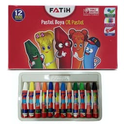 FATiH õlipastellid, 12 värvi