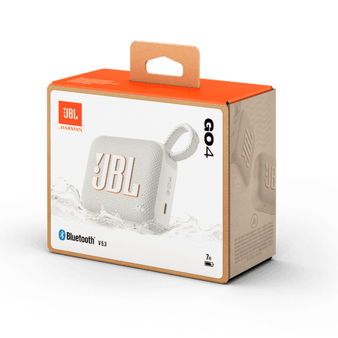 JBL Go 4, Kaasaskantav Kõlar, Valge