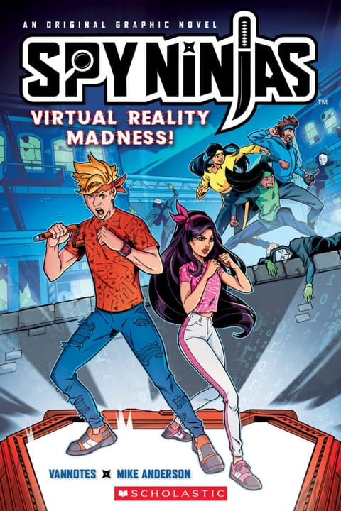 Spy Ninjas: Spy Ninjas Official Graphic Novel: Virtual Reality Madness!