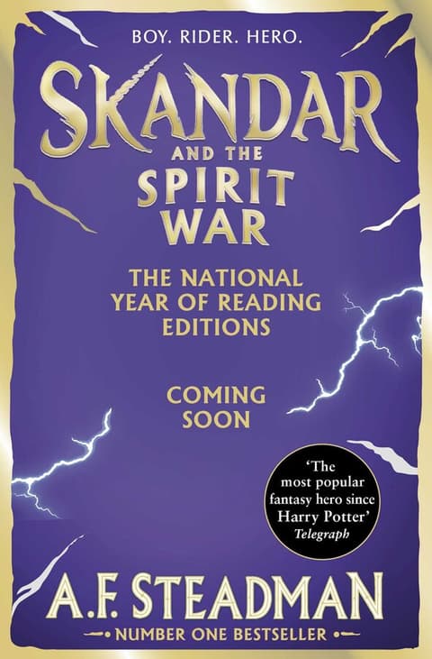 Skandar and the Spirit War: GO ALL IN for the National Year of Reading with the unmissable finale to the biggest fantasy adventure series since Harry Potter!