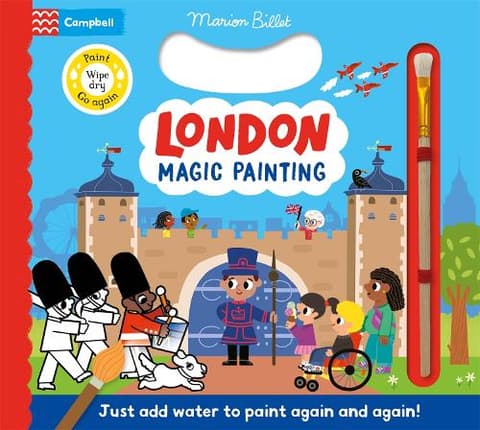 London Magic Painting: Just add water to paint again and again!