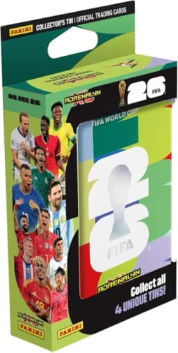 FIFA World Cup Adrenalyn XL 2026 Pocket Tin komplekt