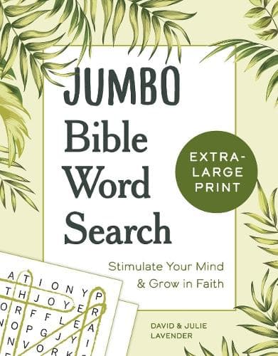 Jumbo Bible Word Search: Stimulate Your Mind and Grow in Faith