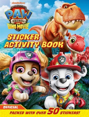 PAW Patrol: The Dino Movie Sticker Activity Book