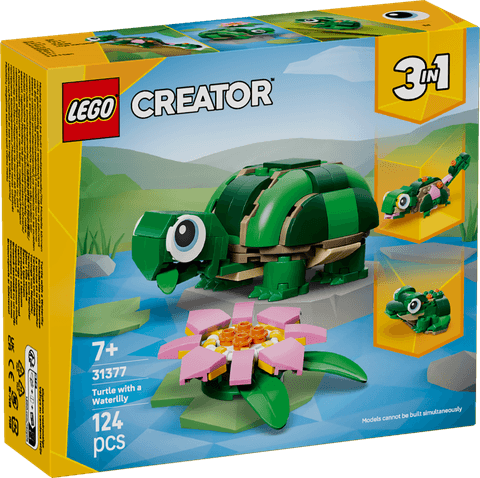 LEGO Creator Kilpkonn vesiroosiga